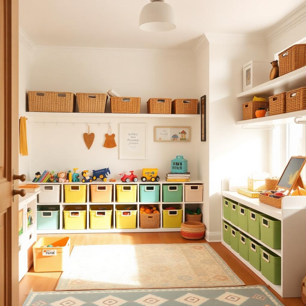 Playroom Organization Ideas