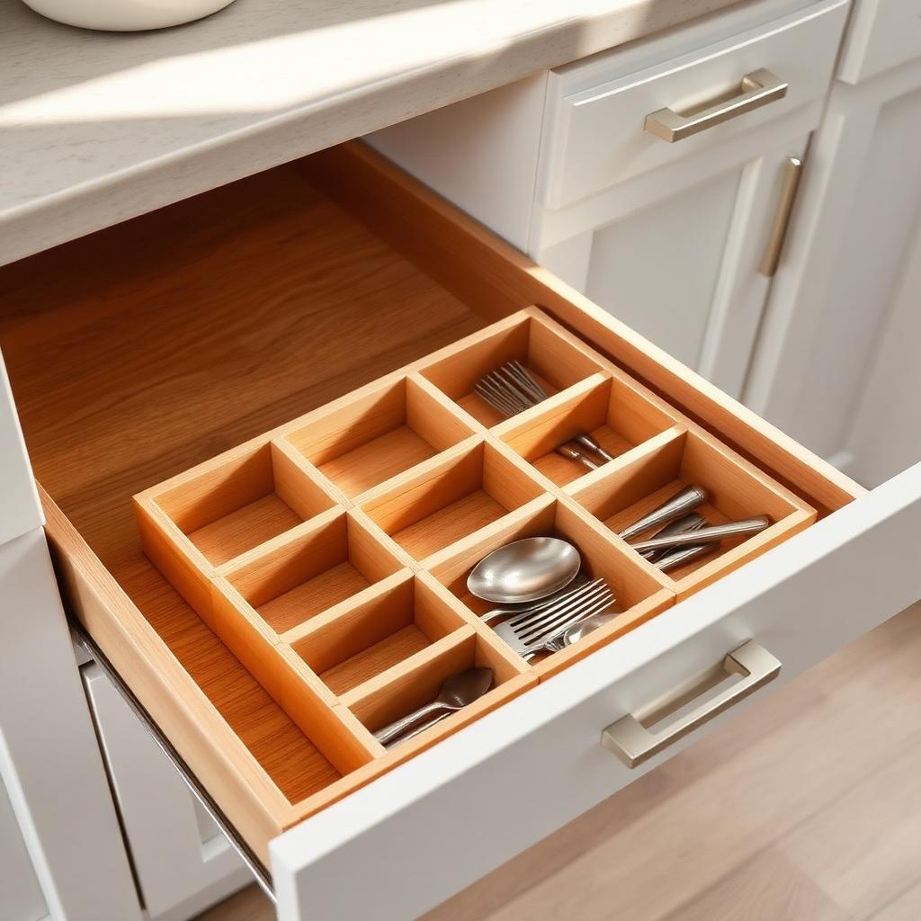 Bamboo Drawer Organizers