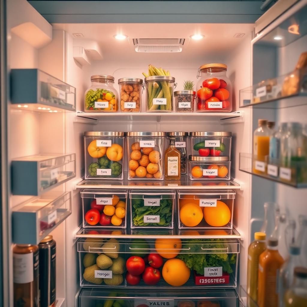 Refrigerator Organization Guide